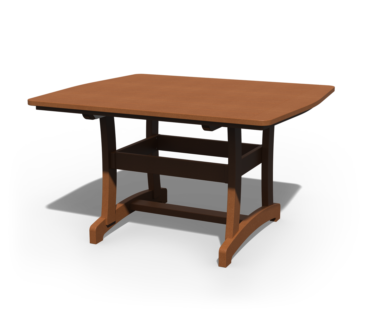 Patiova Recycled Plastic 4'x4' Legacy Dining Table - LEAD TIME TO SHIP 4 WEEKS