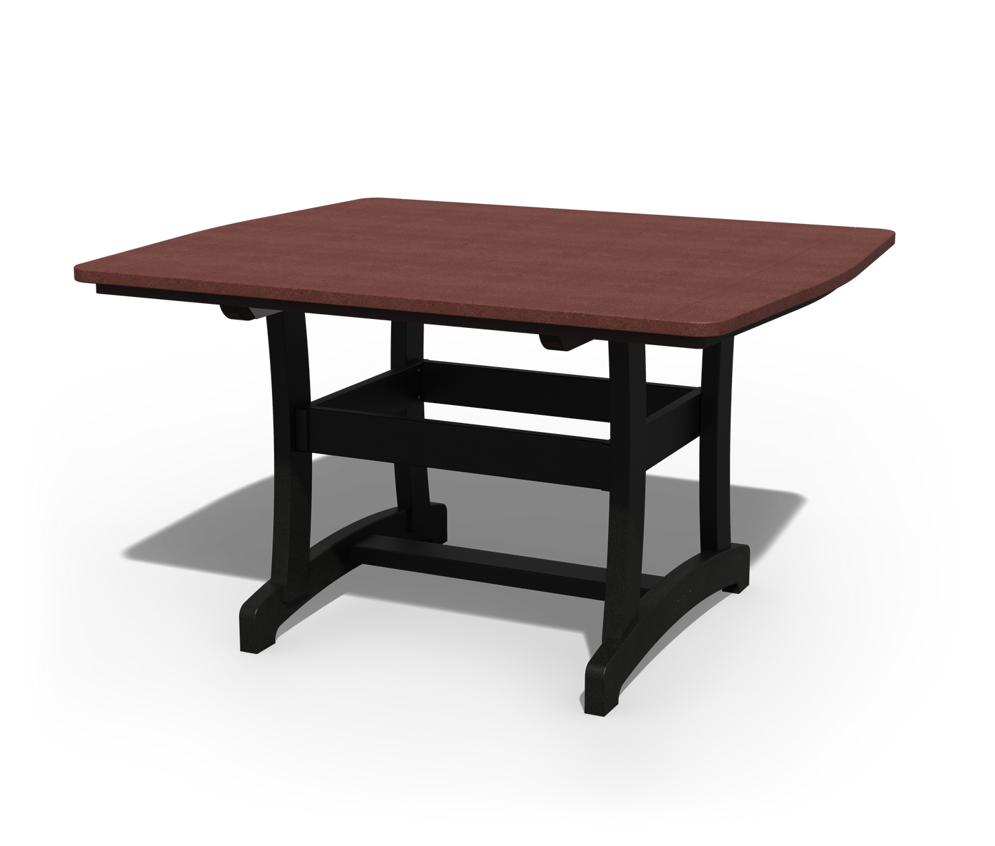 Patiova Recycled Plastic 4'x4' Legacy Dining Table - LEAD TIME TO SHIP 4 WEEKS