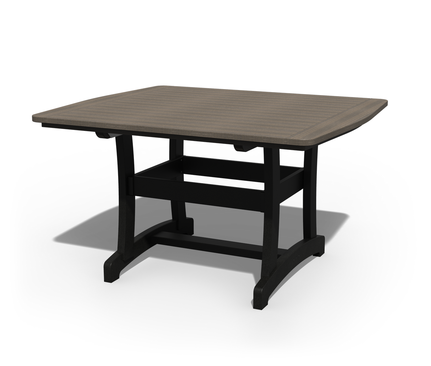 Patiova Recycled Plastic 4'x4' Legacy Dining Table - LEAD TIME TO SHIP 4 WEEKS