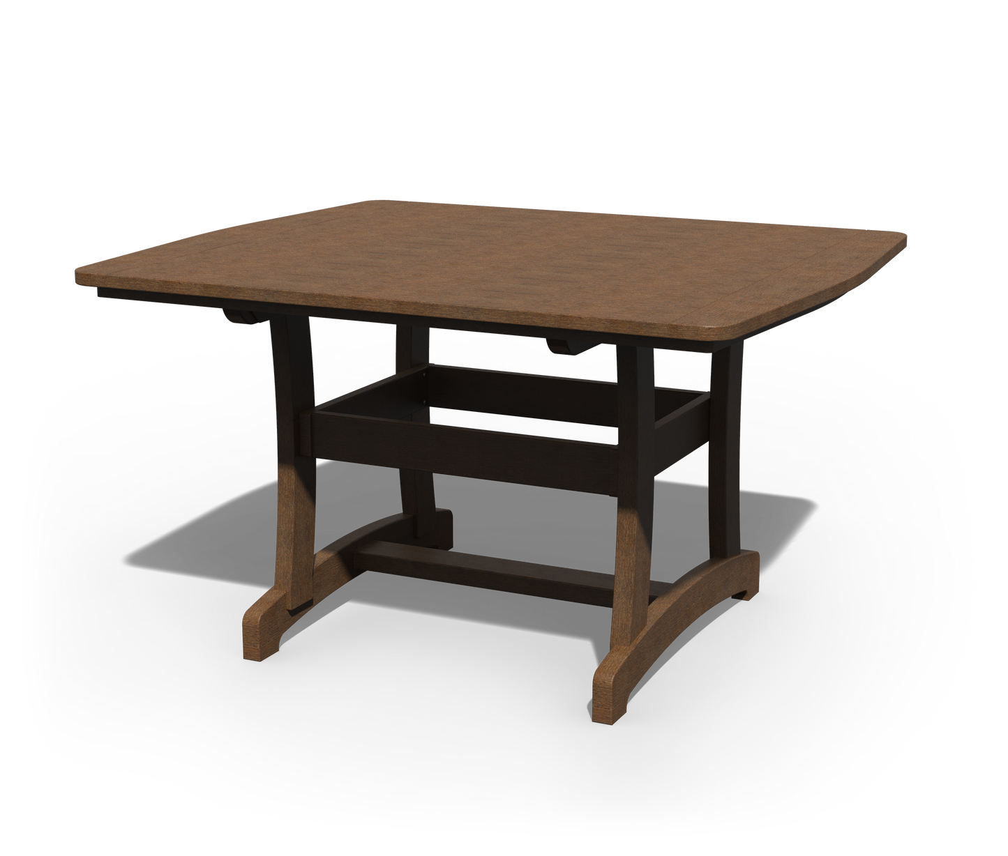 Patiova Recycled Plastic 4'x4' Legacy Dining Table - LEAD TIME TO SHIP 4 WEEKS