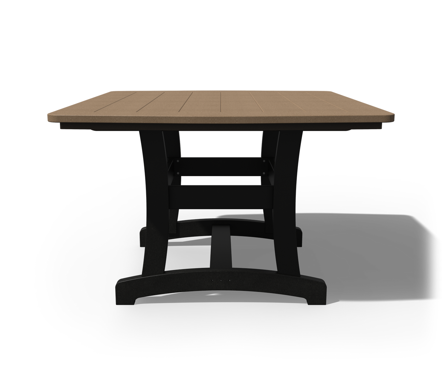 Patiova Recycled Plastic 4'x4' Legacy Dining Table - LEAD TIME TO SHIP 4 WEEKS