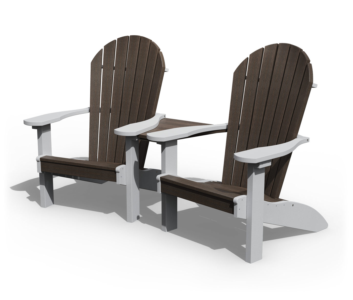 Patiova Recycled Plastic Adirondack Chair Centerpiece (CHAIRS SOLD SEPARATELY) - LEAD TIME TO SHIP 4 WEEKS