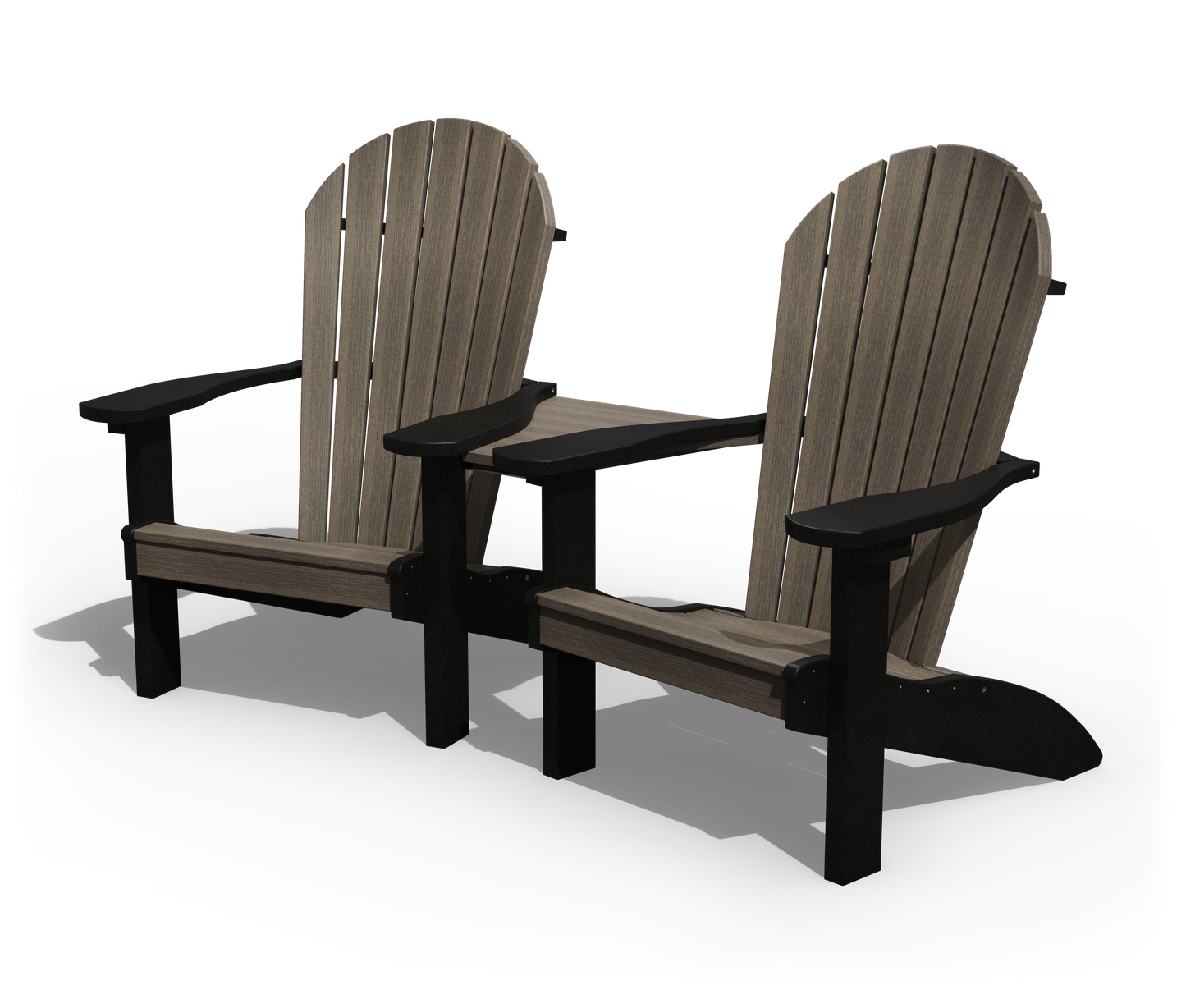 Patiova Recycled Plastic Adirondack Chair Centerpiece (CHAIRS SOLD SEPARATELY) - LEAD TIME TO SHIP 4 WEEKS