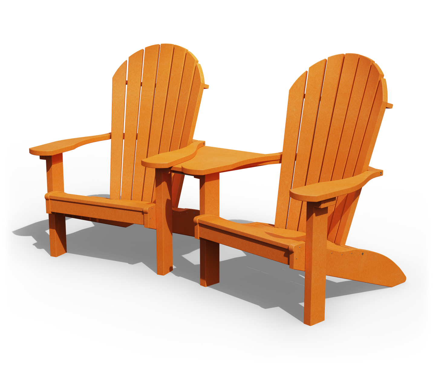 Patiova Recycled Plastic Adirondack Chair Centerpiece (CHAIRS SOLD SEPARATELY) - LEAD TIME TO SHIP 4 WEEKS