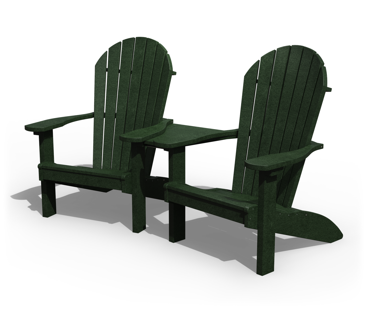 Patiova Recycled Plastic Adirondack Chair Centerpiece (CHAIRS SOLD SEPARATELY) - LEAD TIME TO SHIP 4 WEEKS