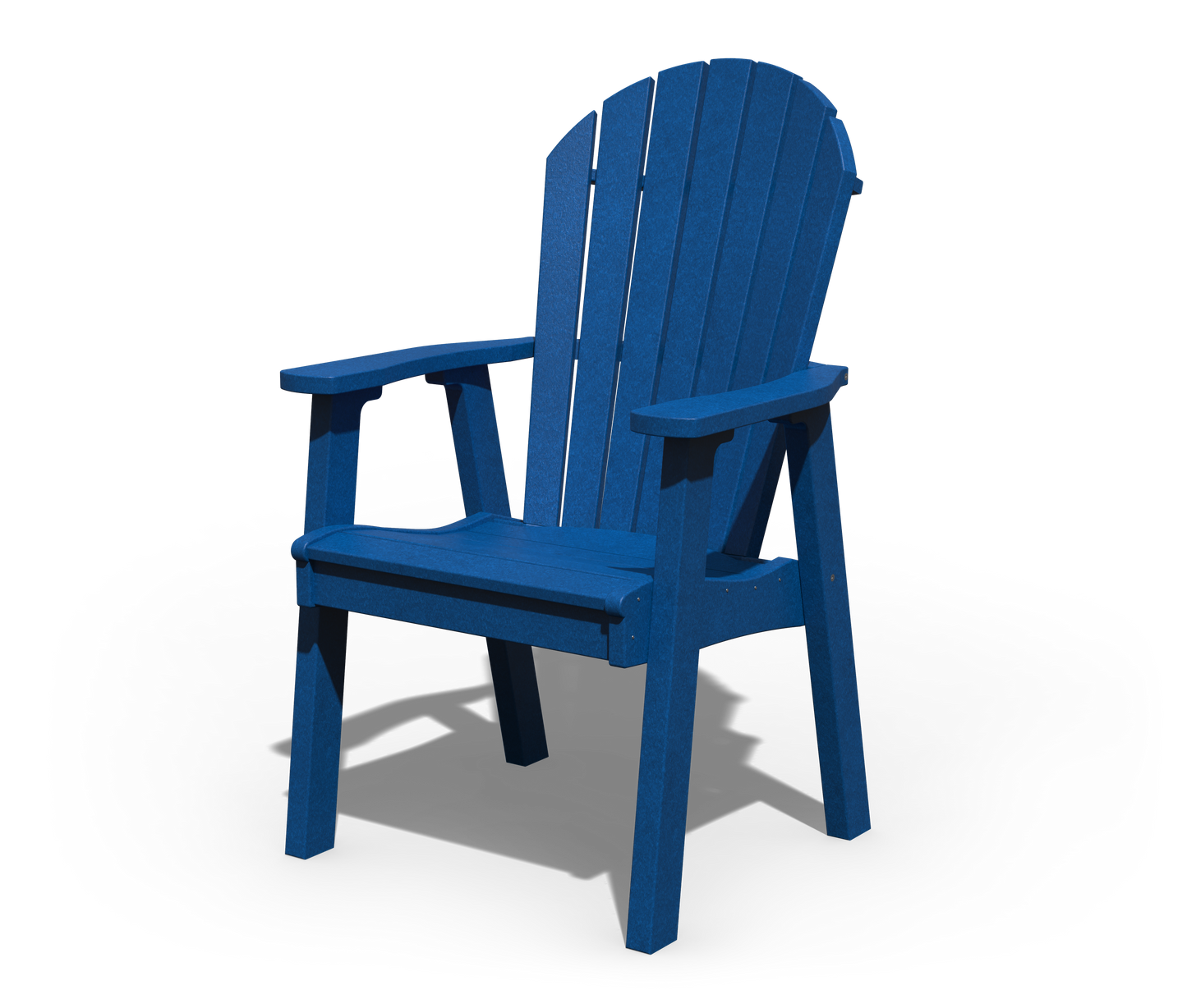 Patiova Recycled Plastic Amish Crafted Adirondack Dining Chair - LEAD TIME TO SHIP 4 WEEKS