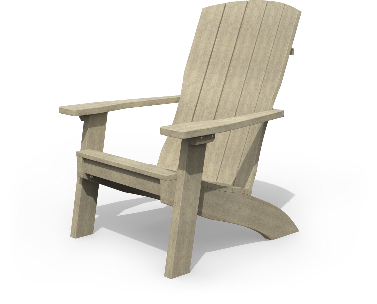 Patiova Recycled Plastic Amish-Crafted Coastal Adirondack Chair - LEAD TIME TO SHIP 4 WEEKS