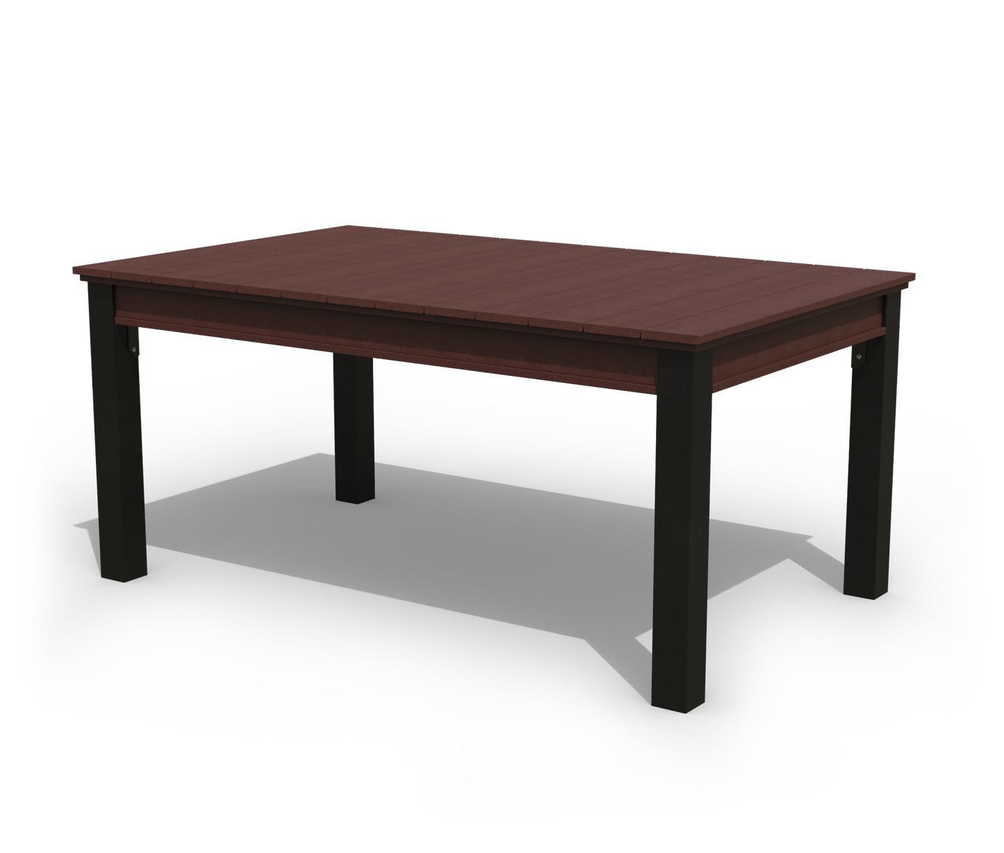 Patiova Recycled Plastic 4'x6' Urban Harbour Dining Table - LEAD TIME TO SHIP 4 WEEKS